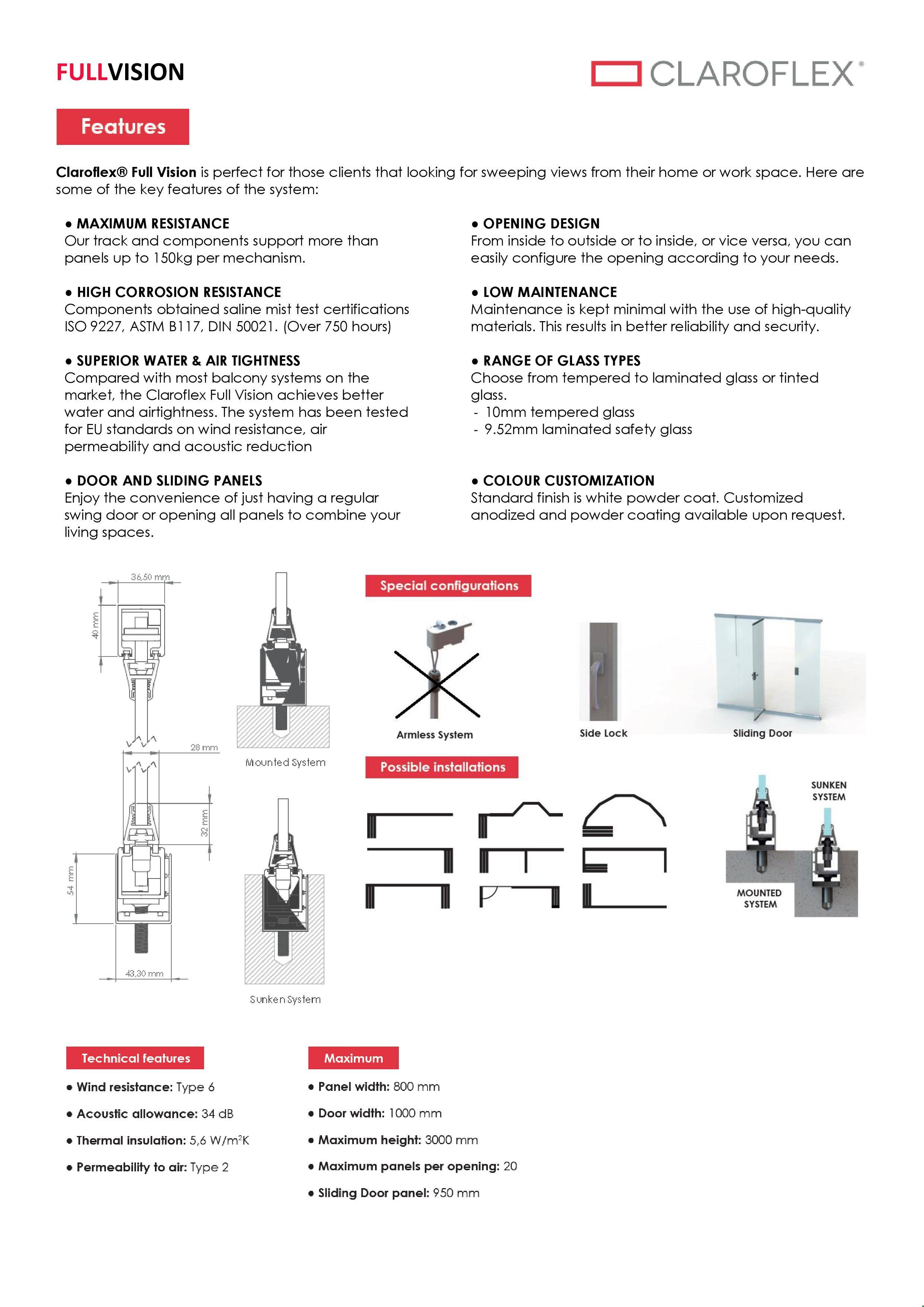 Claroflex Full Vision Brochure - Eatons 01